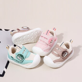 Jarné a jesenné roztomilé detské ležérne topánky pre chlapcov a dievčatá, módny dizajn, sieťované, priedušné, protišmykové topánky pre prvých chodcov MY248