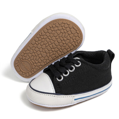 KIDSUN Πολύχρωμα Βρεφικά Παπούτσια Νεογέννητο Αγοράκι Κοριτσάκι Λαστιχένια Αντιολισθητικά Αθλητικά Παπούτσια Βρεφικά First Walkers Παπούτσια παιδικής κούνιας Flats