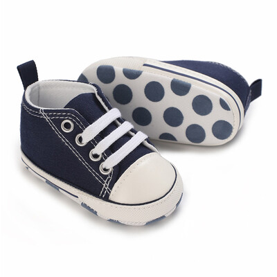 Pantofi pentru nou-născut, 4 culori, băieți, fată, sport clasici, talpă moale, piele PU, multicolore, pantofi casual, pantofi pentru botez