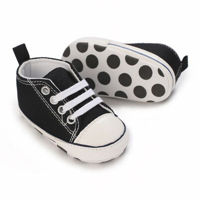 Pantofi pentru nou-născut, 4 culori, băieți, fată, sport clasici, talpă moale, piele PU, multicolore, pantofi casual, pantofi pentru botez