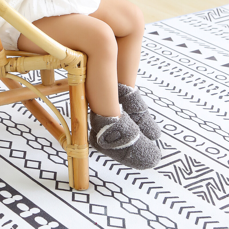 Myggpp Dječje cipele Čarape Tople protuklizne pamučne udobne lagane cipele za puzanje za malu djecu Prvi hodači Dječaci Djevojčice Cipelice