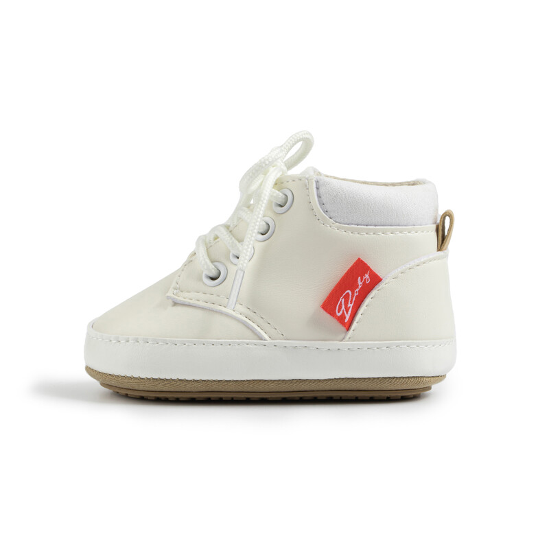 KIDSUN Zimske cipele za novorođenčad Retro kožne cipele za dječake i djevojčice Ležerne udobne gumene potplate Protuklizne sportske cipele za prve hodače