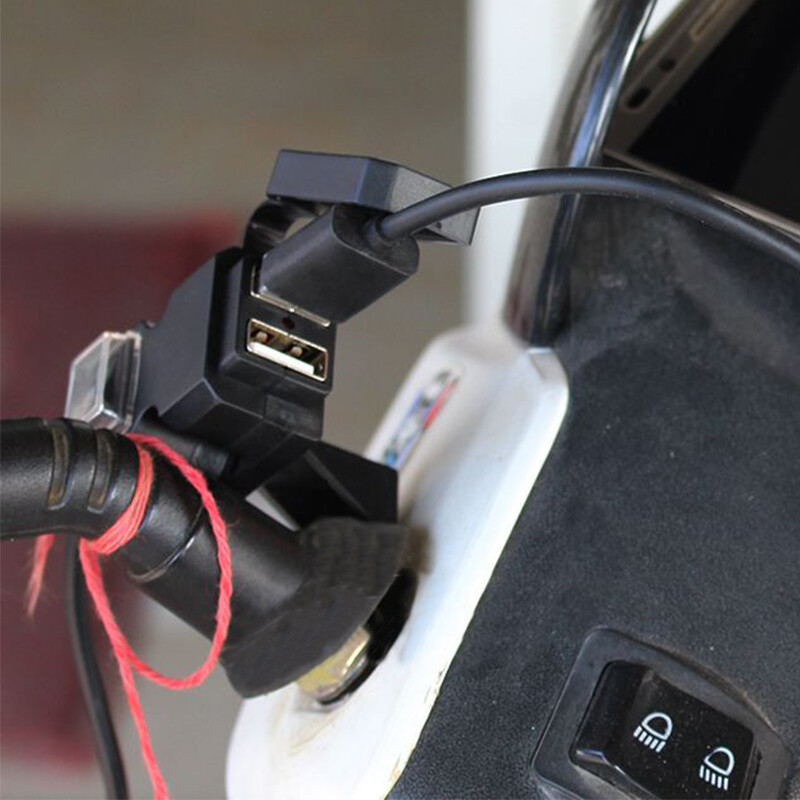 12V-24V Dual USB Port Impermeabil Motocicletă Ghidon Motocicletă Încărcător Adaptor Priză Alimentare Accesorii Motociclete