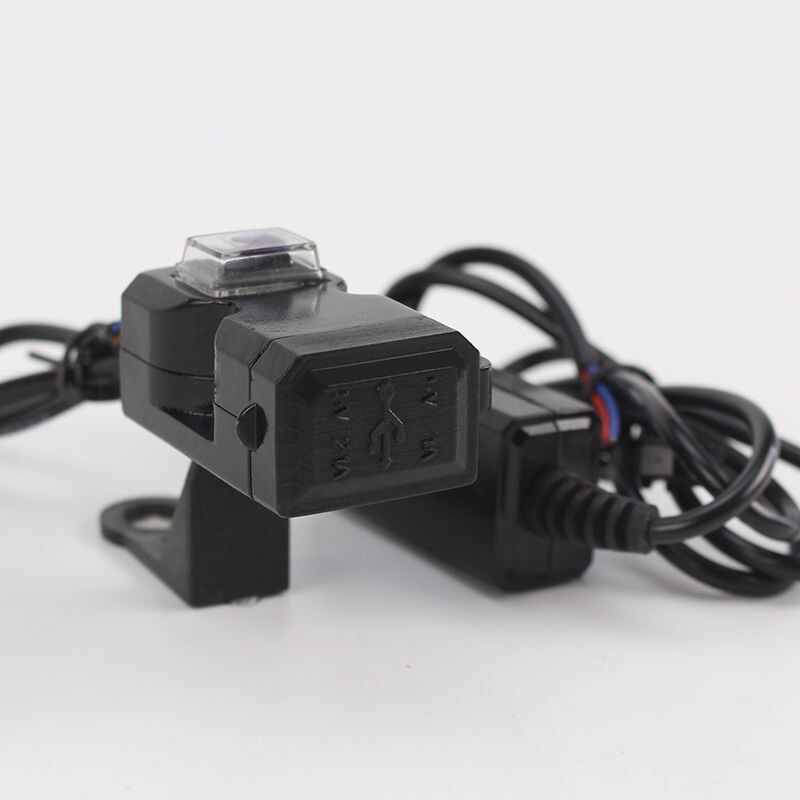 12V-24V Dual USB Port Impermeabil Motocicletă Ghidon Motocicletă Încărcător Adaptor Priză Alimentare Accesorii Motociclete
