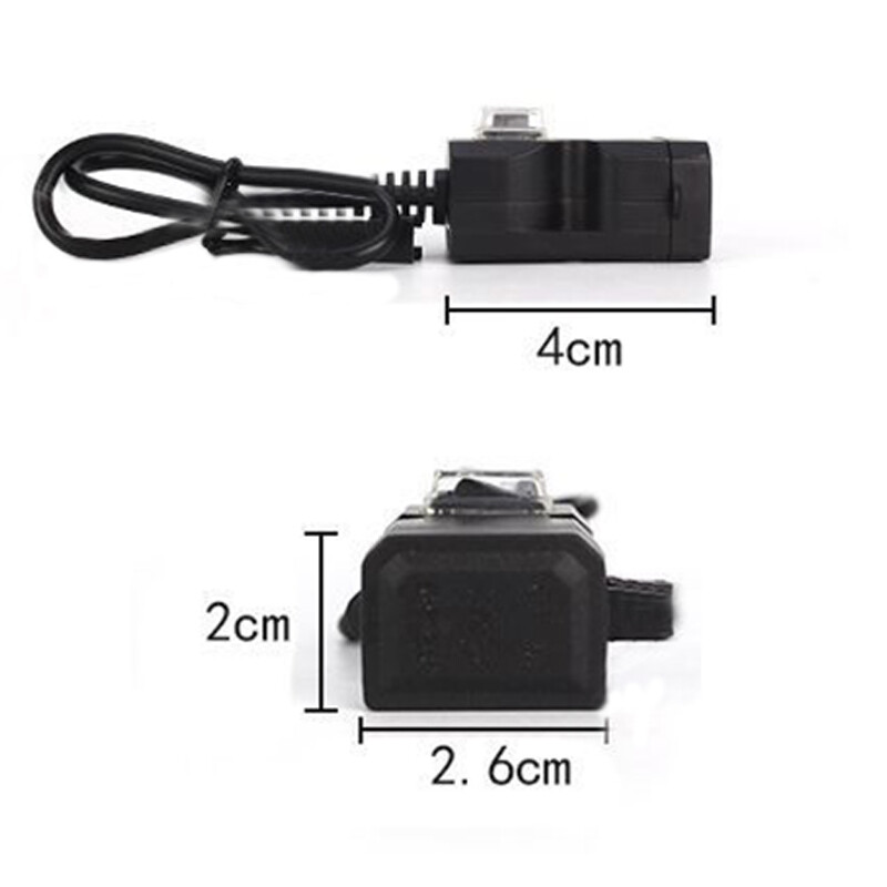 12V-24V Dual USB Port Impermeabil Motocicletă Ghidon Motocicletă Încărcător Adaptor Priză Alimentare Accesorii Motociclete