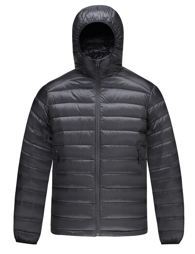 Muška donja jakna Zimska novost Lesmart Fashion Topli kaputi s kapuljačom Muška lagana puferica 90% bijela Parka od pačjeg puha Gornja odjeća