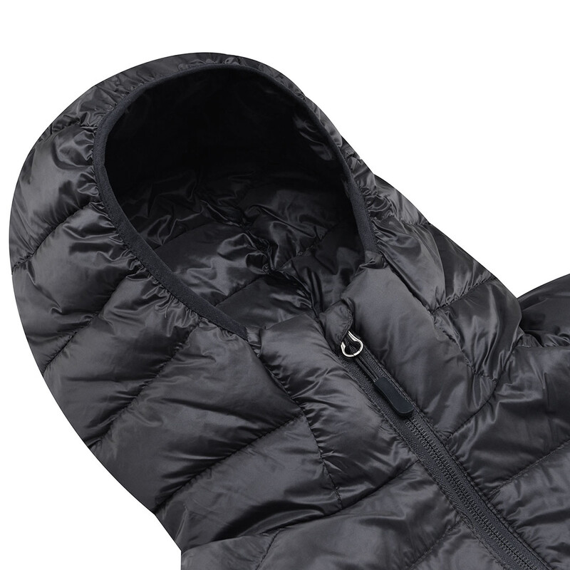 Muška donja jakna Zimska novost Lesmart Fashion Topli kaputi s kapuljačom Muška lagana puferica 90% bijela Parka od pačjeg puha Gornja odjeća