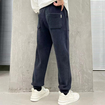 Есенни мъжки харем кадифени спортни панталони Gym Baggy Joggers Pants Y2K Streetwear Ежедневни панталони Корейска мода pantalon hombre