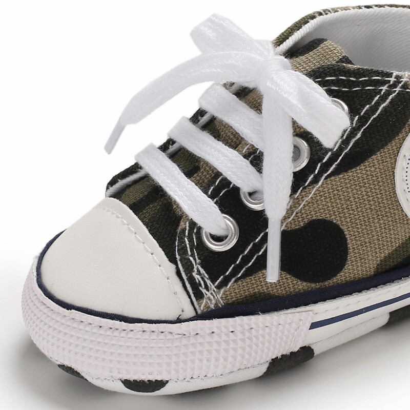 Cipele za novorođenčad Dječaci Bebe Djevojčice Klasične platnene tenisice First Walker Toddler Mekani potplat Neklizajući Bebes Cipele za hodanje 0-18M