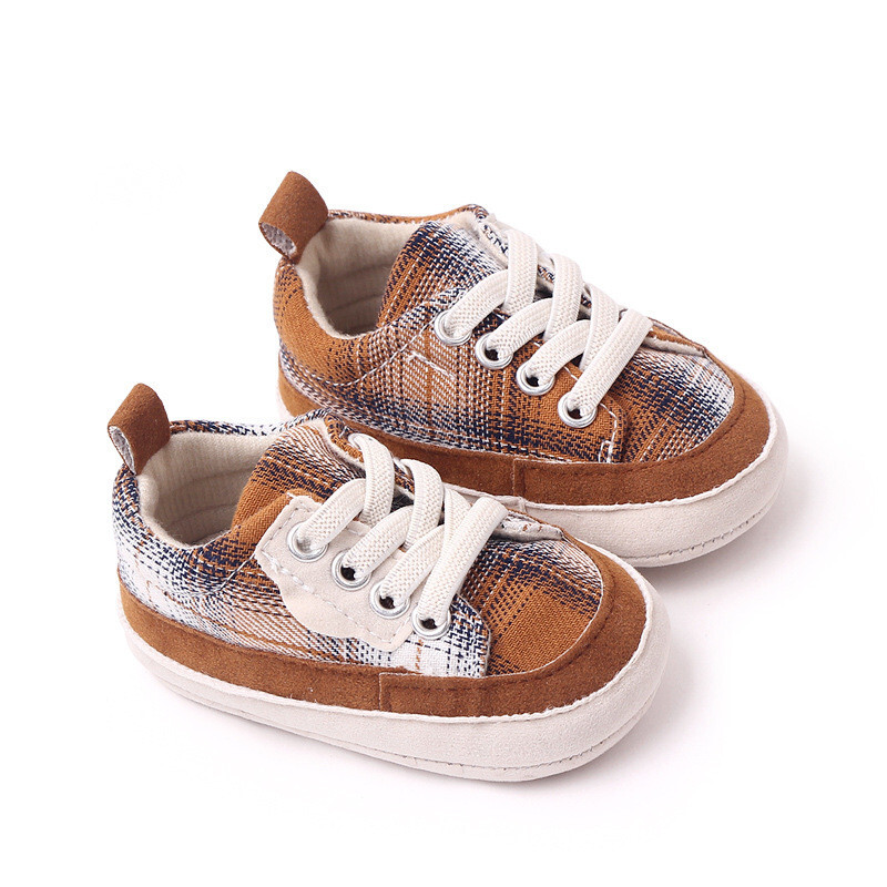 Jauni zīdaiņu pirmie staigulīši Modes pavasara rudens mazuļiem ikdienas apavi kedas mīksta zole zīdaiņu zēnu meiteņu apavi 0-18M