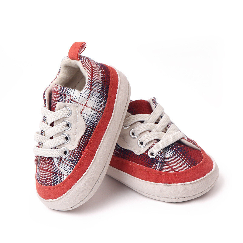 Jauni zīdaiņu pirmie staigulīši Modes pavasara rudens mazuļiem ikdienas apavi kedas mīksta zole zīdaiņu zēnu meiteņu apavi 0-18M