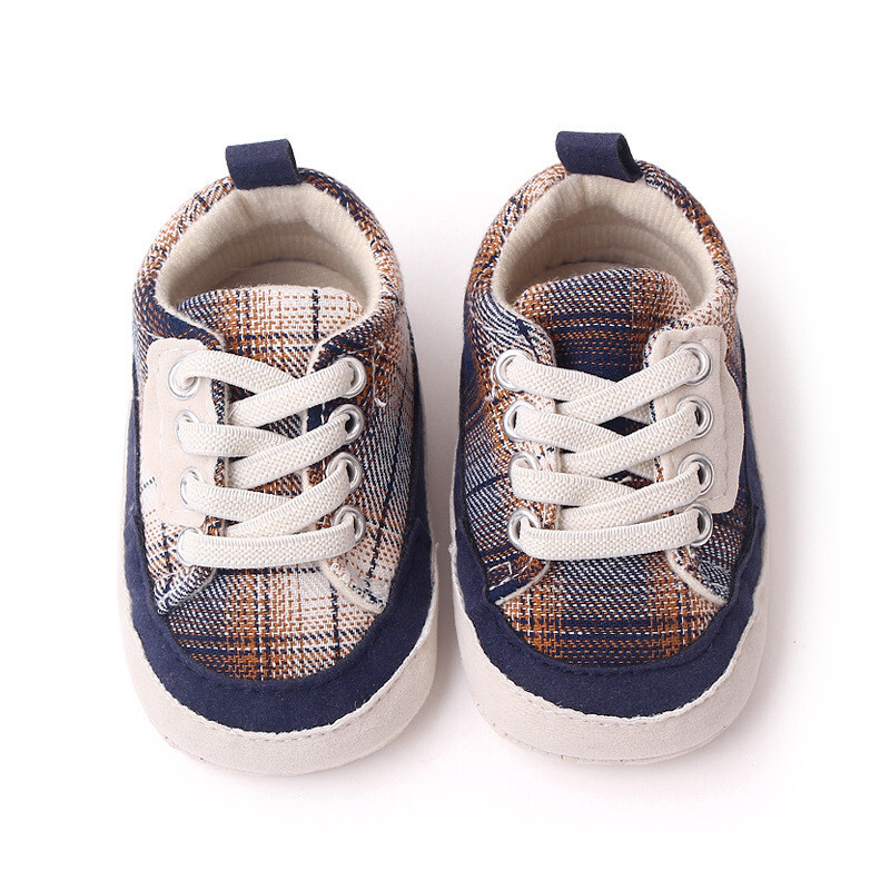 Jauni zīdaiņu pirmie staigulīši Modes pavasara rudens mazuļiem ikdienas apavi kedas mīksta zole zīdaiņu zēnu meiteņu apavi 0-18M