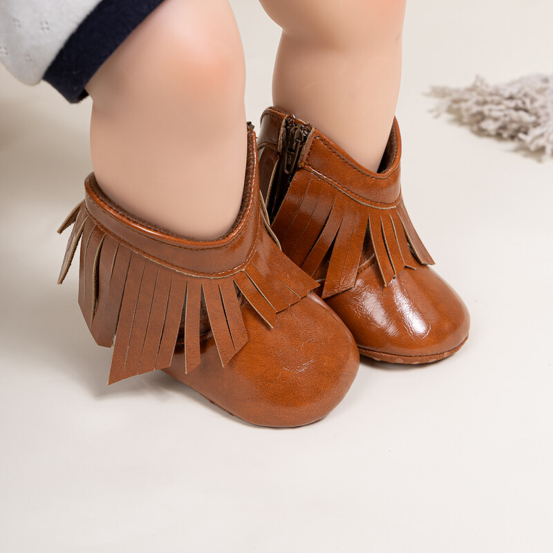 KIDSUN Módne strapce Mäkká podrážka Detské čižmy Chlapčenské a dievčenské Teplé zimné bavlnené protišmykové teplé batoľatá Prvé chodítka Detské topánky do postieľky