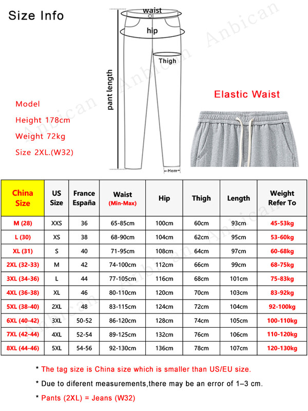 Muške trenirke veće veličine 8XL 7XL 6XL Sportska odjeća Elastični struk Ležerne široke hlače Crno sive pamučne joggers muške široke hlače