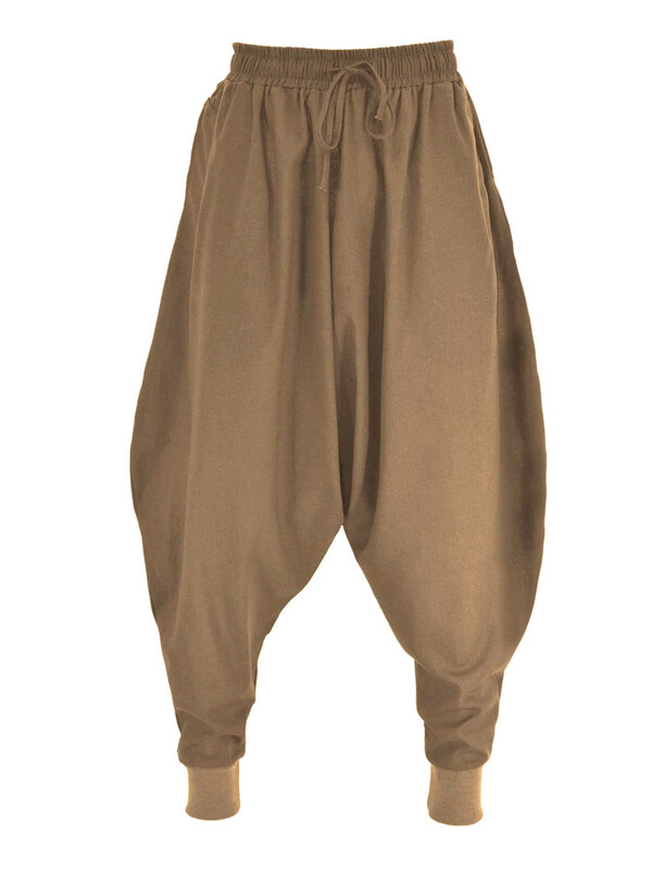 Férfi alkalmi baggy húzózsinór Genie Boho Yoga Aladdin Harem Pants