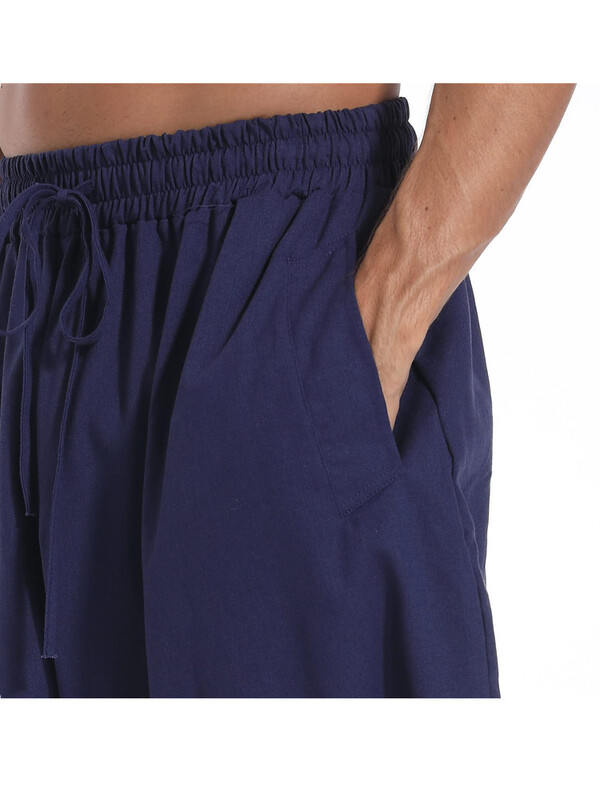 Férfi alkalmi baggy húzózsinór Genie Boho Yoga Aladdin Harem Pants