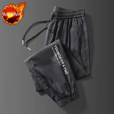 Ανδρικό παντελόνι Cargo Work Wear Camo Camouflage Ανδρικό παντελόνι Γκρι μαύρο φαρδύ Σχεδιαστή μακριά παντελόνια Street Oversize Αισθητική Νέα Σε