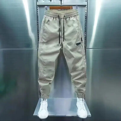 Muške hlače Cargo hlače s podstavom od flisa za muškarce Rastezljive zimske spojnice Ribolov Kaki Novo u jeftinoj uličnoj vrećastoj spandeks Luksuzni emo
