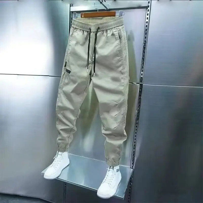 Muške hlače Cargo hlače s podstavom od flisa za muškarce Rastezljive zimske spojnice Ribolov Kaki Novo u jeftinoj uličnoj vrećastoj spandeks Luksuzni emo