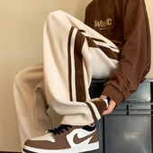 Ανδρικά φθινοπωρινά σπορ παντελόνια ίσιο λεπτό, χαλαρό, καθημερινό μακρύ παντελόνι Ευέλικτο νεανικό νεανικό ψηλόμεσο μπαμπού ινών καθημερινής χρήσης