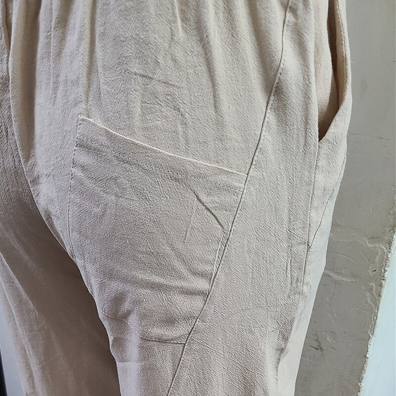 Pantaloni harem din bumbac, in, pentru bărbați, cu talie elastică solidă, pantaloni de jogging, pantaloni largi, cu crotch, pantaloni casual bărbați, 2023