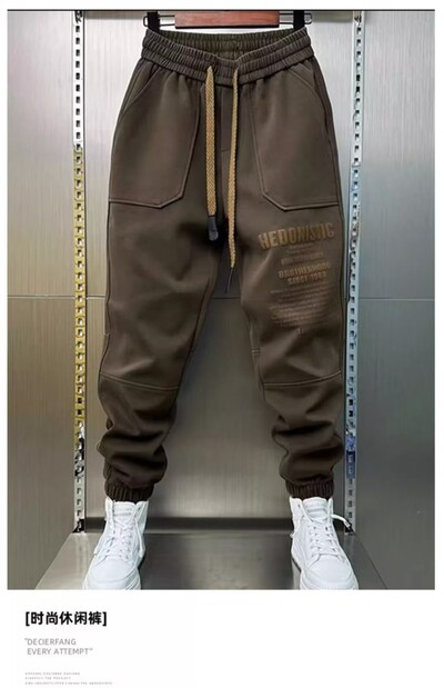 Pantaloni cargo casual pentru bărbați Pantaloni la modă coreeană Pantaloni de sport largi Jogger de gimnastică hip hop Pantaloni de stradă y2k Pantaloni de toamnă