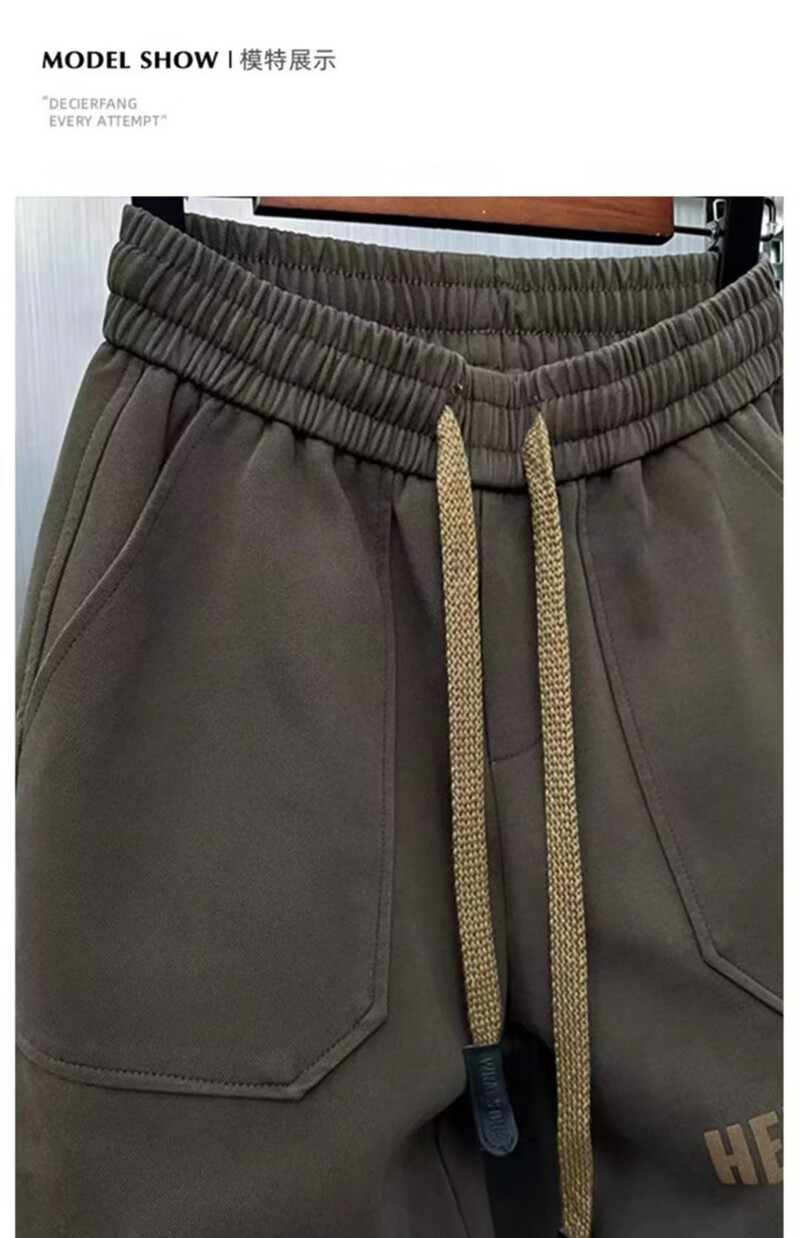 Pantaloni cargo casual pentru bărbați Pantaloni la modă coreeană Pantaloni de sport largi Jogger de gimnastică hip hop Pantaloni de stradă y2k Pantaloni de toamnă