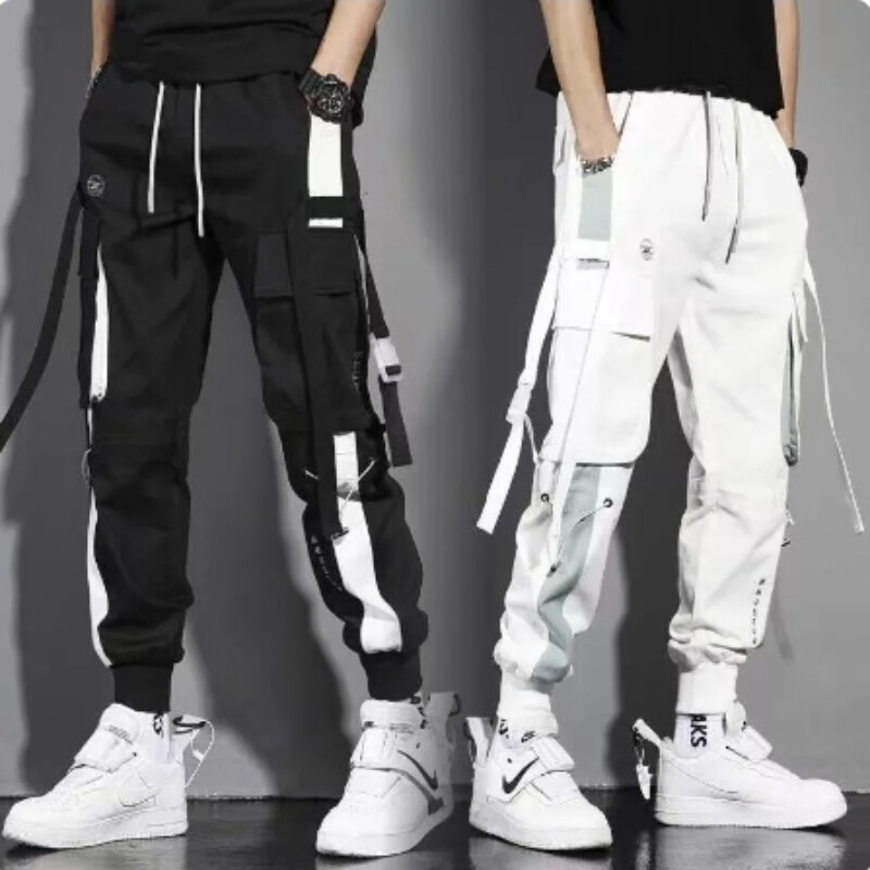 Hlače za radnu odjeću 2023, muške trendi tajice za proljeće i jesen, ležerne hlače, američke prevelike široke hlače Harlan