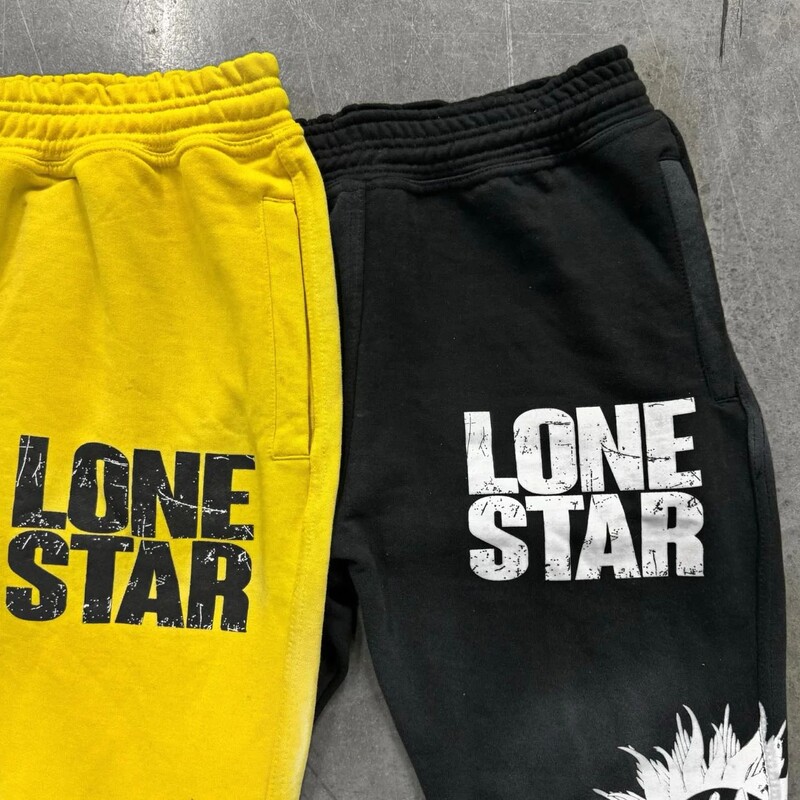 Ljeto Muškarci Žene Ležerne ulične hlače s printom Lone Star Gothic Baggy Fitness Sport Jogging Pamučne trenirke Harajuku Streetwear
