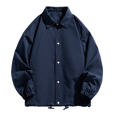 Muška lagana vodootporna vjetrovka Ulična odjeća na kopčanje Gornja odjeća dugih rukava Korejska modna jakna za žene Y2k odjeća