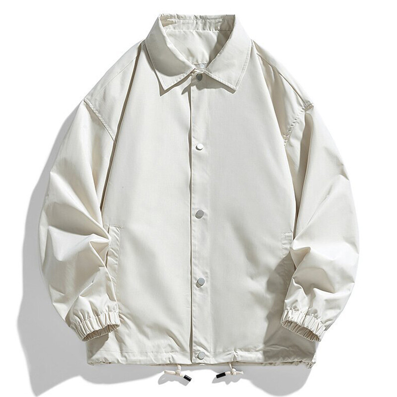 Muška lagana vodootporna vjetrovka Ulična odjeća na kopčanje Gornja odjeća dugih rukava Korejska modna jakna za žene Y2k odjeća