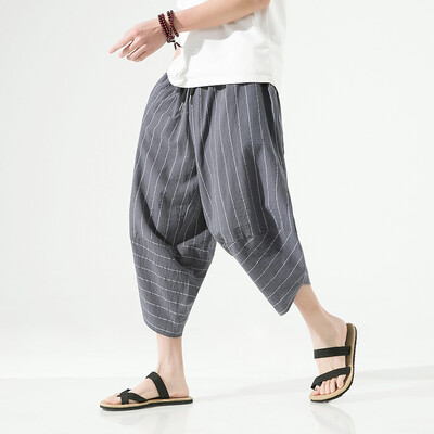 Tänavarõivad Ristipüksid Meeste Harajuku vabaaja haaremipüksid, meeste kottis, kvaliteetsed Jogger dressipüksid, naine, suur suvine M-5XL