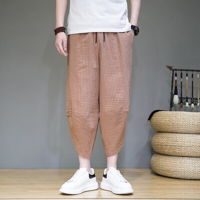 Tänavarõivad Ristipüksid Meeste Harajuku vabaaja haaremipüksid, meeste kottis, kvaliteetsed Jogger dressipüksid, naine, suur suvine M-5XL