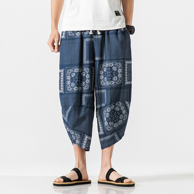 Tänavarõivad Ristipüksid Meeste Harajuku vabaaja haaremipüksid, meeste kottis, kvaliteetsed Jogger dressipüksid, naine, suur suvine M-5XL