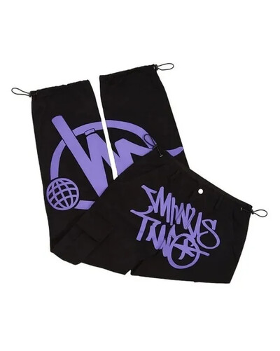 Minus Two Modne ležerne hlače s elastičnim strukom, široke sportske kargo duge hlače za muškarce, žene, hlače s više džepova minustwo Brand Clothes