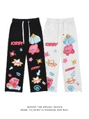 Trenerke Y2K hlače Gothic American Hip Hop Cartoon Graphics Print Vrećaste ležerne hlače Ženske muške hlače za trčanje s elastičnim strukom