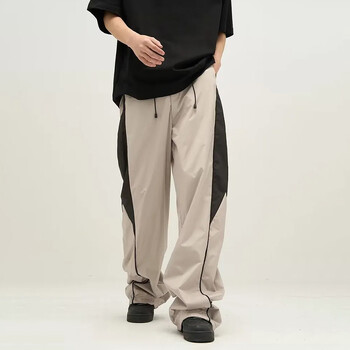 HOUZHOU Casual φαρδύ ανδρικό αθλητικό παντελόνι Oversized Hip Hop Joggers Harajuku Streetwear Ανδρικό Φούτερ Παντελόνι Φαρδύ Κορεάτικο