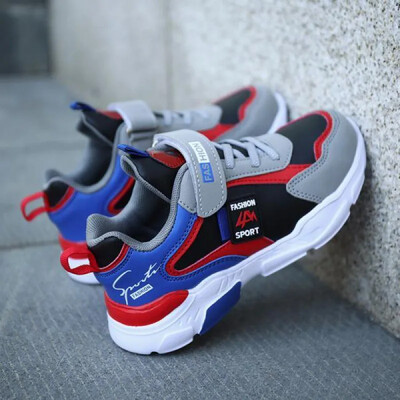 Nepremokavé detské bežecké topánky pre chlapcov vo veku 4-15 rokov, stredne veľké, s podrážkou Eva