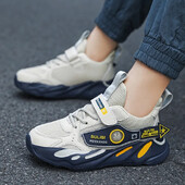 Proljeće 2024. Dječje tenisice, velike srednje cipele za dječake, prozračni gumeni potplat, vodootporne ležerne cipele, veleprodaja