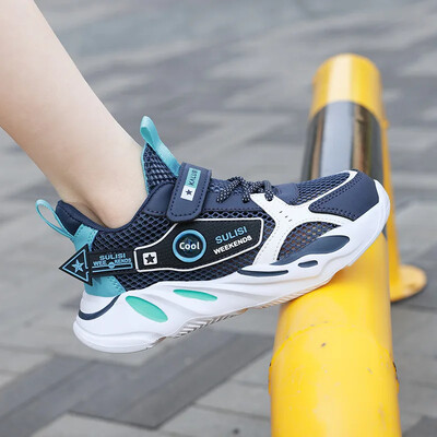 Proljeće 2024. Dječje tenisice, velike srednje cipele za dječake, prozračni gumeni potplat, vodootporne ležerne cipele, veleprodaja