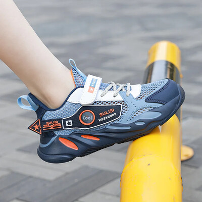 Proljeće 2024. Dječje tenisice, velike srednje cipele za dječake, prozračni gumeni potplat, vodootporne ležerne cipele, veleprodaja