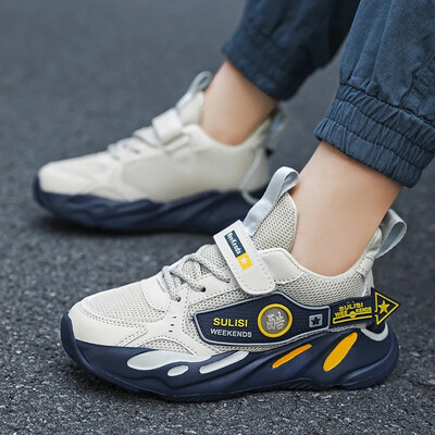 Proljeće 2024. Dječje tenisice, velike srednje cipele za dječake, prozračni gumeni potplat, vodootporne ležerne cipele, veleprodaja