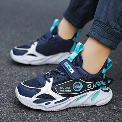 Proljeće 2024. Dječje tenisice, velike srednje cipele za dječake, prozračni gumeni potplat, vodootporne ležerne cipele, veleprodaja