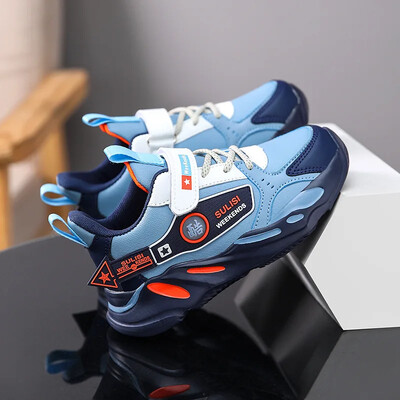 Proljeće 2024. Dječje tenisice, velike srednje cipele za dječake, prozračni gumeni potplat, vodootporne ležerne cipele, veleprodaja