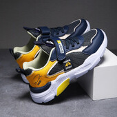 Primăvara 2024, pantofi noi pentru băieți, pantofi sport respirabili, plasă, copii mijlocii până la mari, ocazional talpă Eva, încălțăminte casual pentru băieți