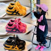 Dječje tenisice Four Seasons Models Yellow Dječaci Djevojčice Board Shoes 2-18 Years Dragon Fruit Kids Baby De Training Shoes