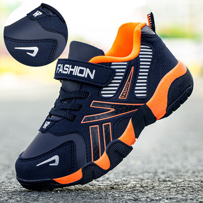 Dječja obuća za dječake Školska sportska modna koža za djecu Tenis za slobodno vrijeme Dječja obuća za trčanje 7-12 godina za hodanje