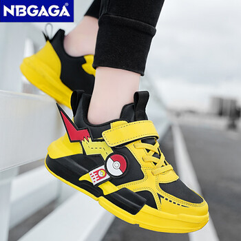 Four Season Sports Kids Cartoon Sneakers Outdoor Boys Classic Παπούτσια για τρέξιμο Pu Δερμάτινα Παιδικά Παπούτσια για περπάτημα Leisure