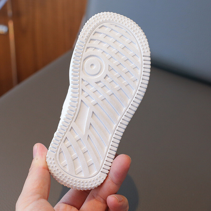 Pantofi albi pentru copii Vară, primăvară, toamnă, pantofi copii, băieți, pantofi sport ocazional, plasă moale, respirabilă, școală, pantofi pentru fete.