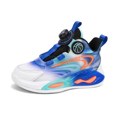 Pantofi sport de baschet pentru 5-16 ani, copii, băieți, în aer liber, ocazional, pantofi de antrenament pentru copii, pantofi de alergare, antiderapante, respirabili